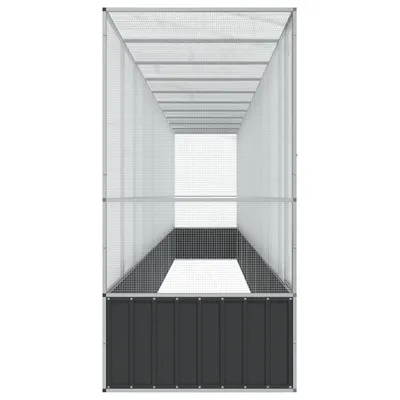 vidaXL volière Acier