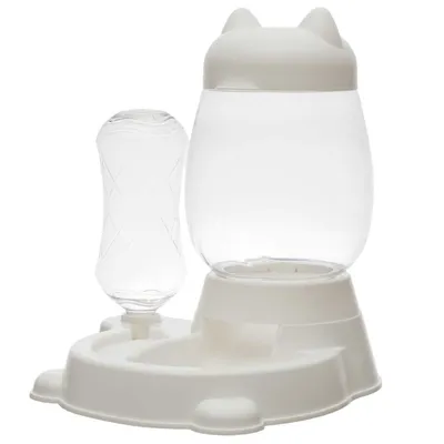 Distributeur d'eau et de croquettes pour chien et chat KEIKO