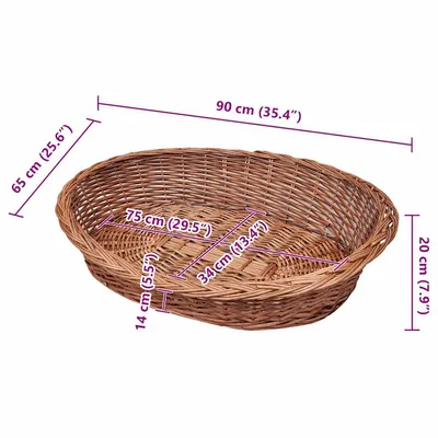 vidaXL panier pour chien Bois vidaXL panier pour chien Bois