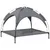 vidaXL lit pour chien Tissu