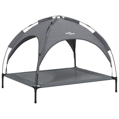 vidaXL lit pour chien Tissu