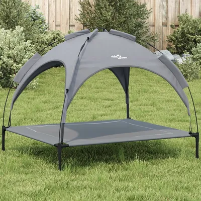 vidaXL lit pour chien Tissu