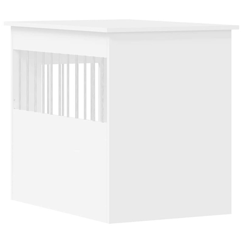 vidaXL meuble de cage pour chiens Bois d'ingénierie