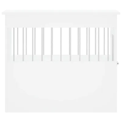 vidaXL meuble de cage pour chiens Bois d'ingénierie