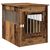 vidaXL meuble de cage pour chiens Bois d'ingénierie