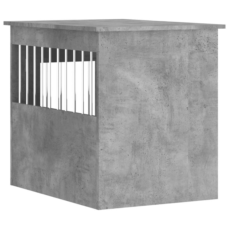 vidaXL meuble de cage pour chiens Bois d'ingénierie