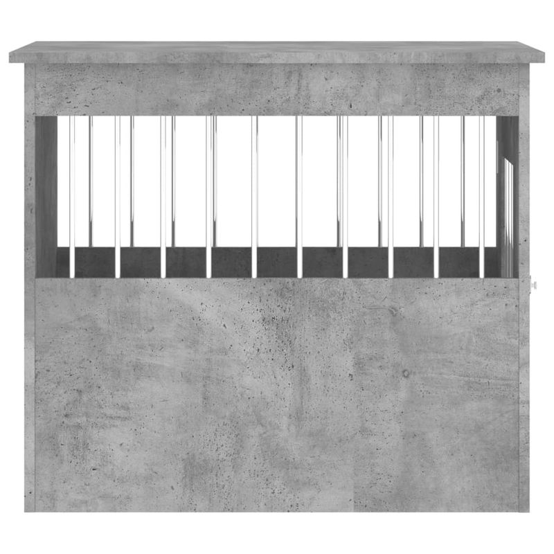 vidaXL meuble de cage pour chiens Bois d'ingénierie