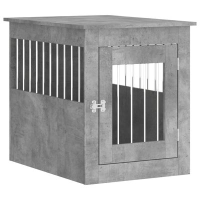 vidaXL meuble de cage pour chiens Bois d'ingénierie