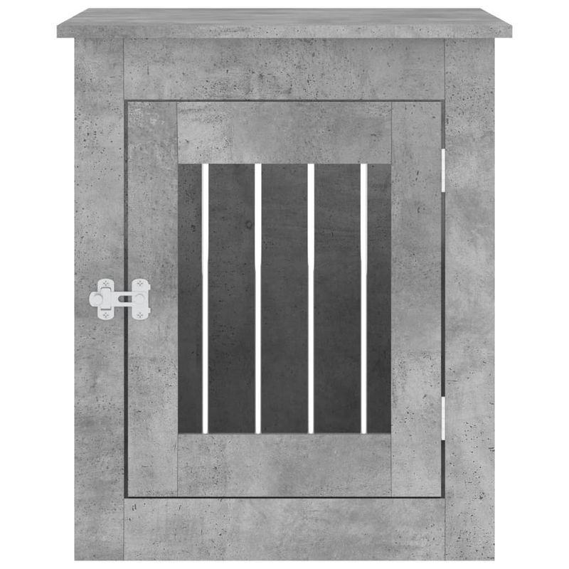 vidaXL meuble de cage pour chiens Bois d'ingénierie