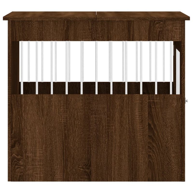 vidaXL meuble de cage pour chiens Bois d'ingénierie