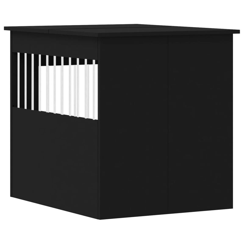 vidaXL meuble de cage pour chiens Bois d'ingénierie