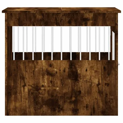 vidaXL meuble de cage pour chiens Bois d'ingénierie