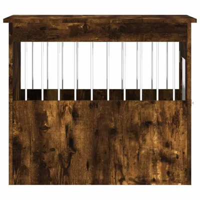 vidaXL meuble de cage pour chiens Bois d'ingénierie