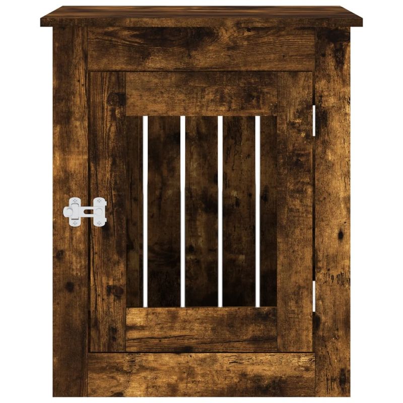 vidaXL meuble de cage pour chiens Bois d'ingénierie