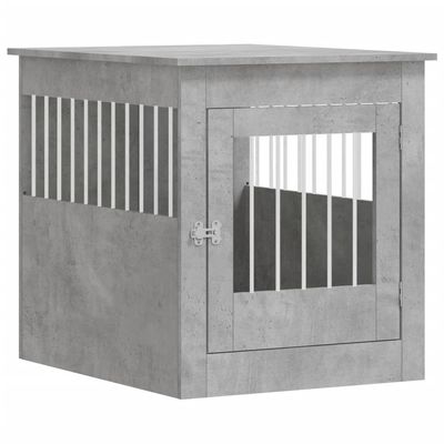 vidaXL meuble de cage pour chiens Bois d'ingénierie