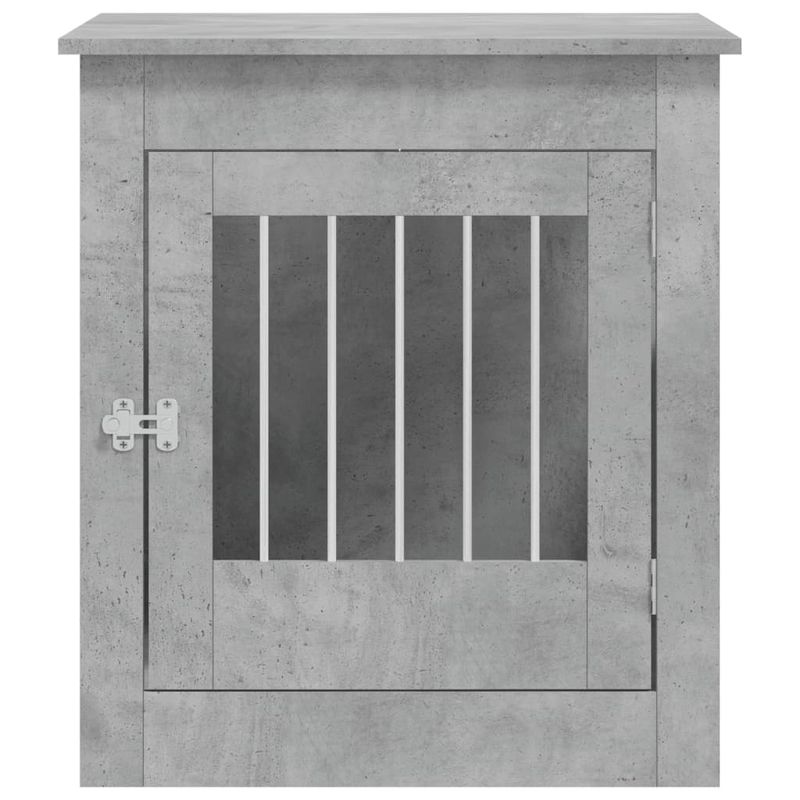 vidaXL meuble de cage pour chiens Bois d'ingénierie