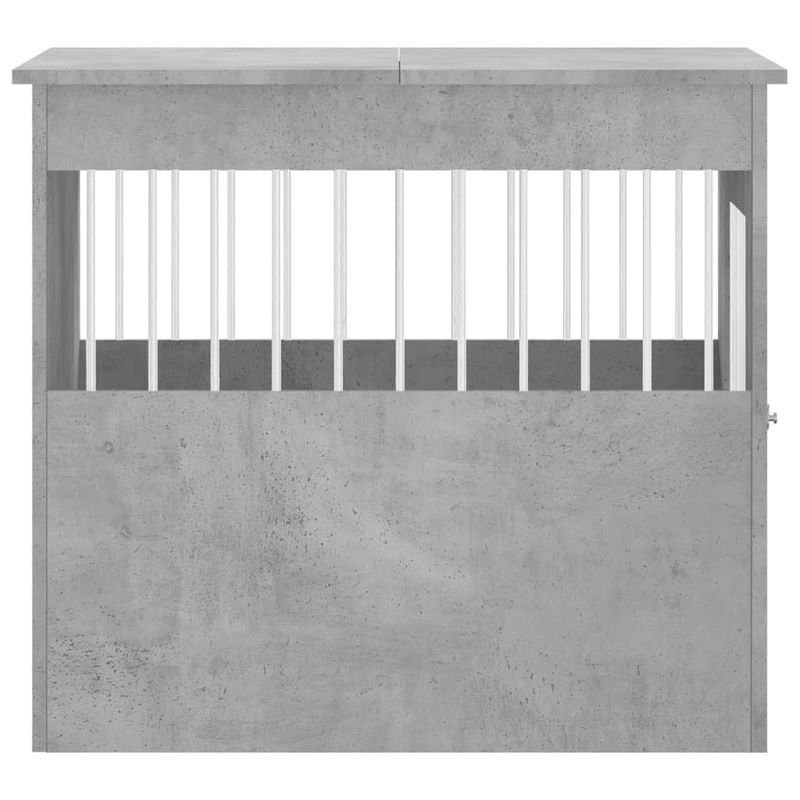 vidaXL meuble de cage pour chiens Bois d'ingénierie