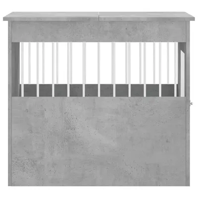 vidaXL meuble de cage pour chiens Bois d'ingénierie