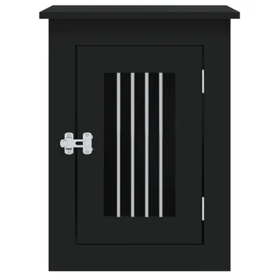 vidaXL meuble de cage pour chiens Bois d'ingénierie