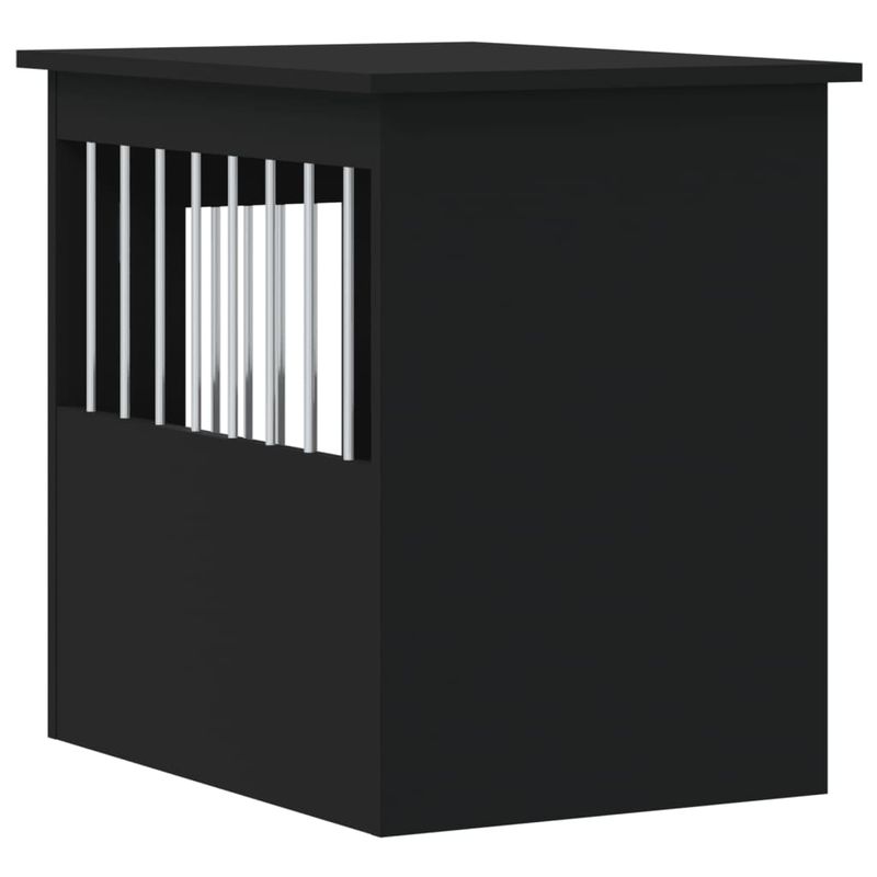 vidaXL meuble de cage pour chiens Bois d'ingénierie
