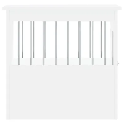 vidaXL meuble de cage pour chiens Bois d'ingénierie