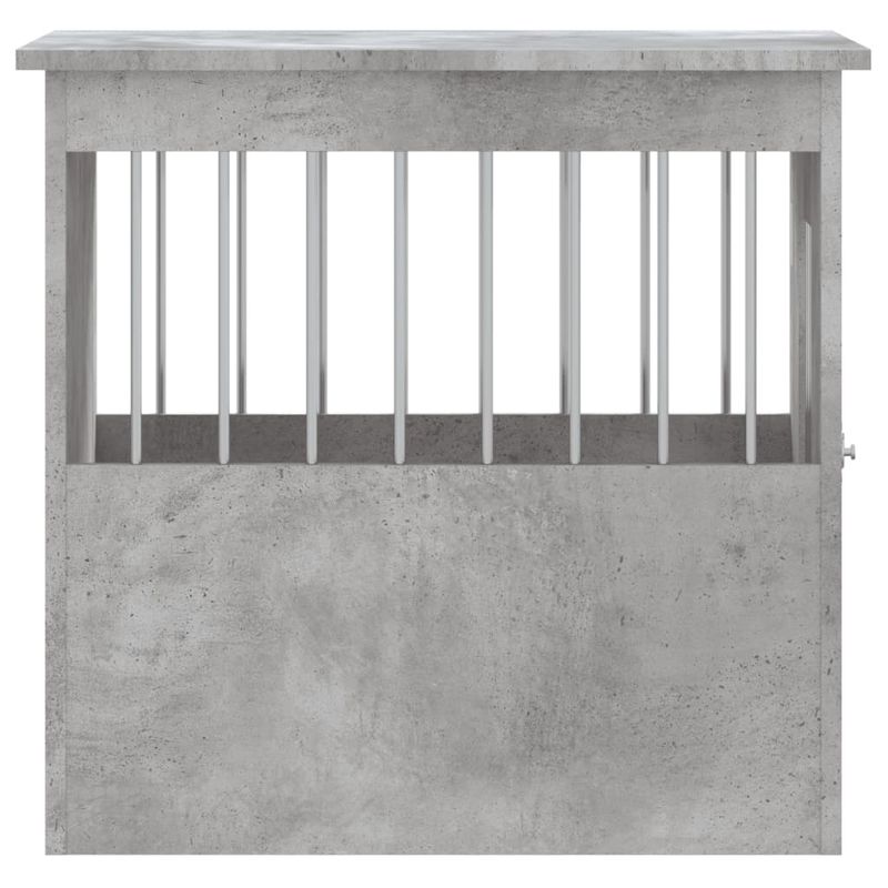 vidaXL meuble de cage pour chiens Bois d'ingénierie