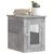 vidaXL meuble de cage pour chiens Bois d'ingénierie