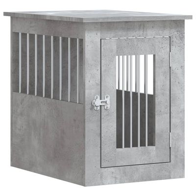 vidaXL meuble de cage pour chiens Bois d'ingénierie