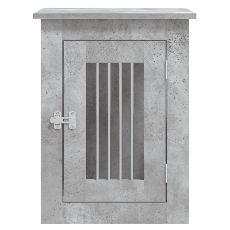 vidaXL meuble de cage pour chiens Bois d'ingénierie