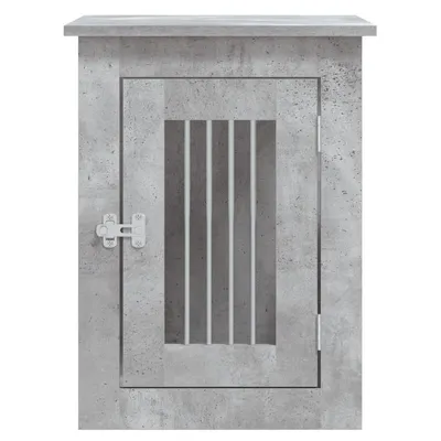 vidaXL meuble de cage pour chiens Bois d'ingénierie