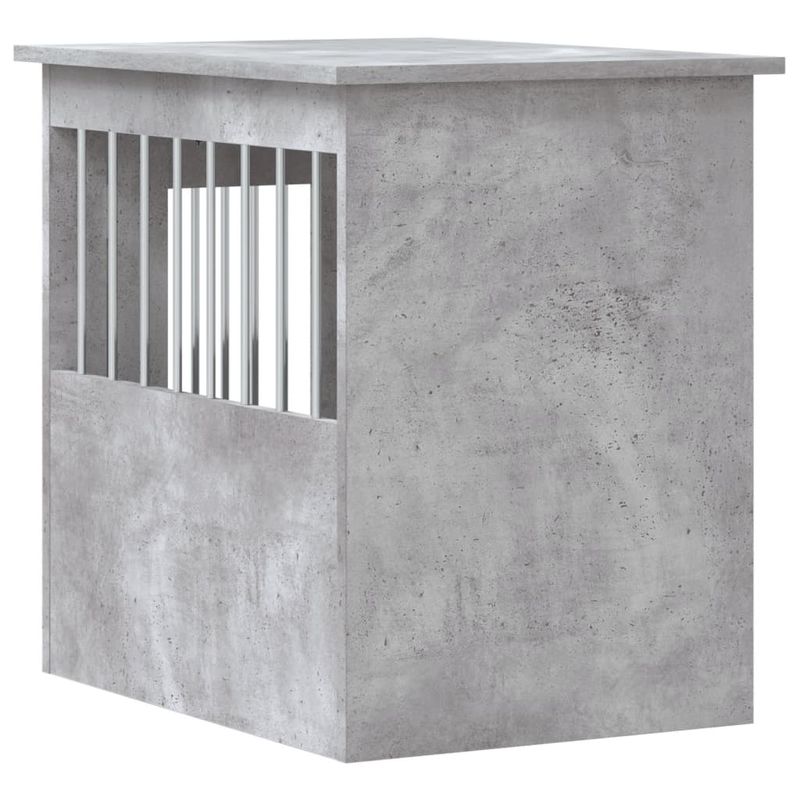 vidaXL meuble de cage pour chiens Bois d'ingénierie