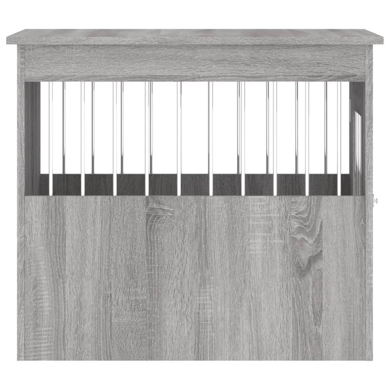 vidaXL meuble de cage pour chiens Bois d'ingénierie