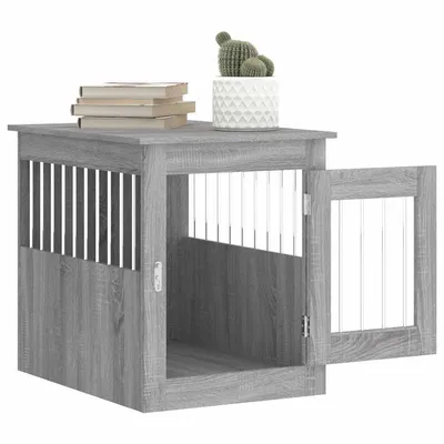 vidaXL meuble de cage pour chiens Bois d'ingénierie vidaXL meuble de cage pour chiens Bois d'ingénierie