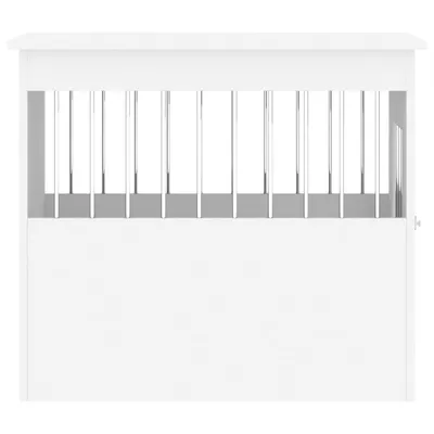 vidaXL meuble de cage pour chiens Bois d'ingénierie