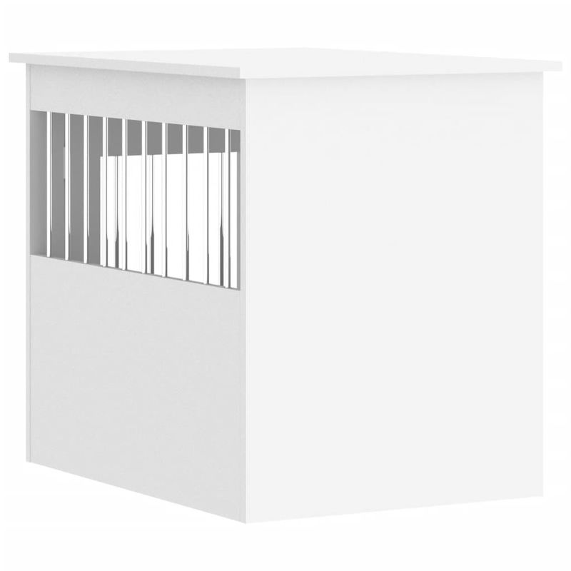 vidaXL meuble de cage pour chiens Bois d'ingénierie
