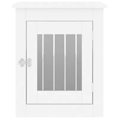 vidaXL meuble de cage pour chiens Bois d'ingénierie