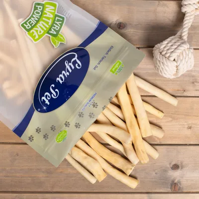Lyra Pet® Queue de bœuf blanche