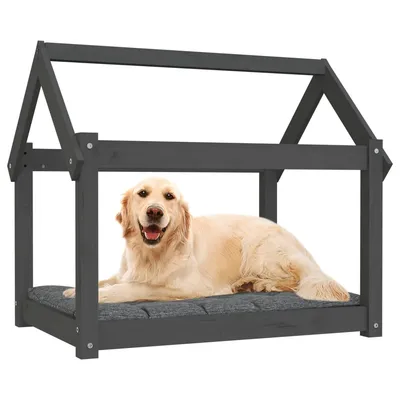 vidaXL lit pour chien Bois de pin vidaXL lit pour chien Bois de pin