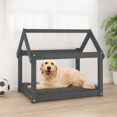 vidaXL lit pour chien Bois de pin vidaXL lit pour chien Bois de pin