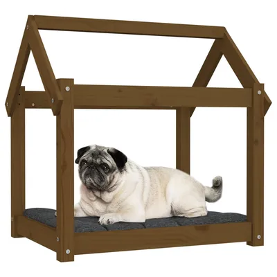 vidaXL lit pour chien Bois de pin vidaXL lit pour chien Bois de pin