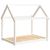 vidaXL lit pour chien Bois de pin