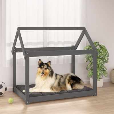 vidaXL lit pour chien Bois de pin massif