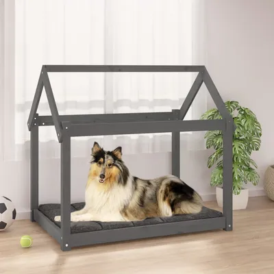 vidaXL lit pour chien Bois de pin vidaXL lit pour chien Bois de pin