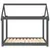 vidaXL lit pour chien Bois de pin vidaXL lit pour chien Bois de pin