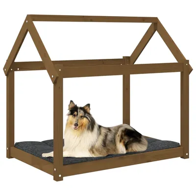 vidaXL lit pour chien Bois de pin vidaXL lit pour chien Bois de pin