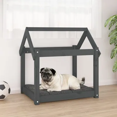 vidaXL lit pour chien Bois de pin vidaXL lit pour chien Bois de pin