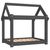 vidaXL lit pour chien Bois de pin