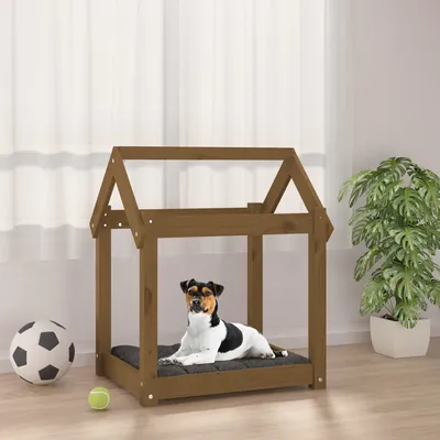 vidaXL lit pour chien Bois de pin