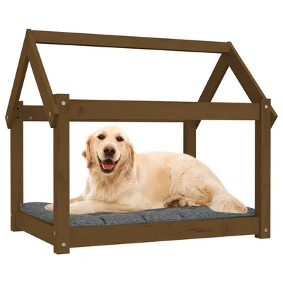 vidaXL lit pour chien Bois de pin vidaXL lit pour chien Bois de pin