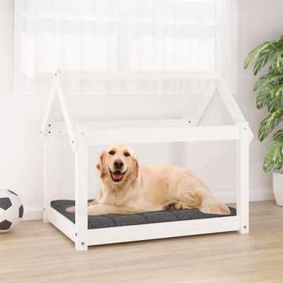 vidaXL lit pour chien Bois de pin massif